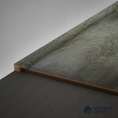 MDF Edge Profile Meriline PM 00540 W | 8 ft x 2 inch x 18 mm | Compatibe for SPC Flooring SP 00075 D