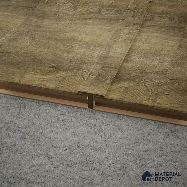 MDF T Profile Meriline PM 00541 T | 8 ft x 2 inch x 18 mm | Compatibe for SPC Flooring SP 00075 E