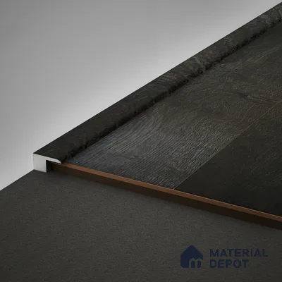 WPC Edge Profile Meriline PM 00541 AY | 8 ft x 2 inch x 18 mm | Compatibe for SPC Flooring SP 00075 E
