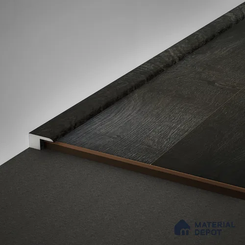 WPC Edge Profile Meriline PM 00541 AY | 8 ft x 2 inch x 18 mm | Compatibe for SPC Flooring SP 00075 E