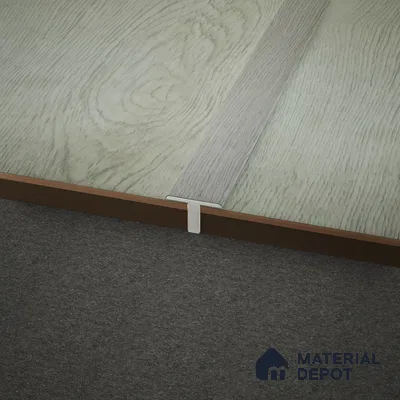 WPC T Profile Meriline PM 00542 AW | 8 ft x 2 inch x 16 mm | Compatibe for SPC Flooring SP 00075 F