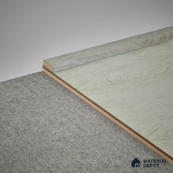 MDF Corner Beading Meriline PM 00542 Q | 8 ft x 12 mm | Compatibe for SPC Flooring SP 00075 F