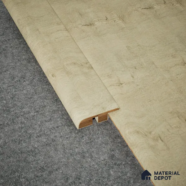 MDF Reducer R Profile Meriline PM 00543 AA | 8 ft x 2 inch x 16 mm | Compatibe for SPC Flooring SP 00075 G