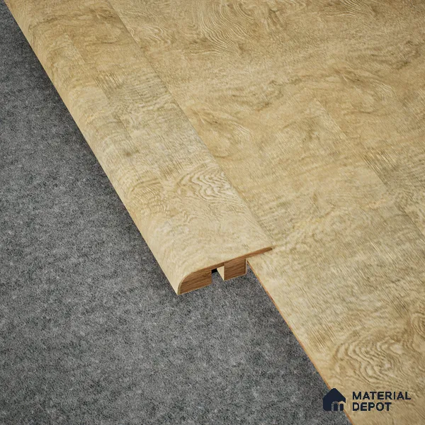 MDF Reducer R Profile Meriline PM 00537 AA | 8 ft x 2 inch x 16 mm | Compatibe for SPC Flooring SP 00075