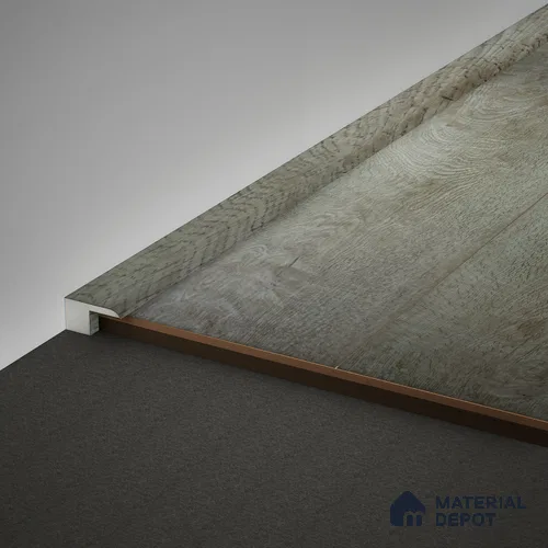WPC Edge Profile Meriline PM 00537 AX | 8 ft x 2 inch x 12 mm | Compatibe for SPC Flooring SP 00075
