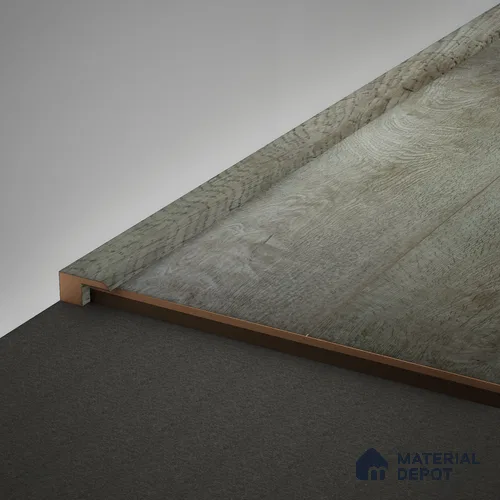 MDF Edge Profile Meriline TF 00416 W | 8 ft x 2 inch - 18 mm | Compatible for SPC Flooring SP 00121