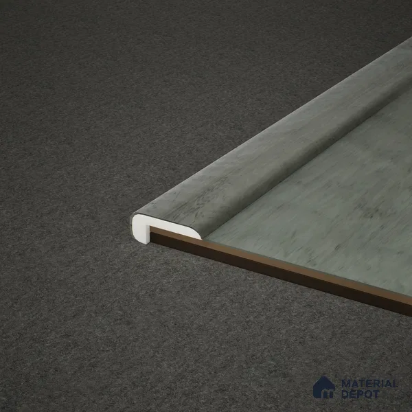 WPC Reducer R Profile Meriline PM 00545 BB | 8 ft x 2 inch x 18 mm | Compatibe for SPC Flooring SP 00076 B