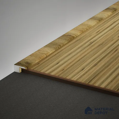 WPC Edge Profile Meriline PM 00546 AY | 8 ft x 2 inch x 18 mm | Compatibe for SPC Flooring SP 00076 C
