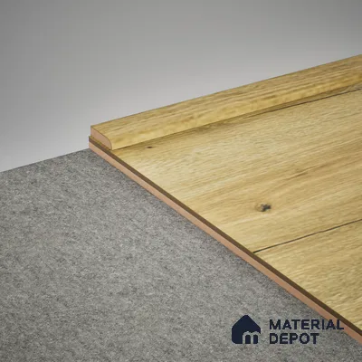 MDF Corner Beading Meriline PM 00546 R | 8 ft x 18 mm | Compatibe for SPC Flooring SP 00076 C