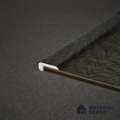 WPC L Profile Meriline PM 00547 BD | 8 ft x 2 inch x 1 inch | Compatibe for SPC Flooring SP 00076 D