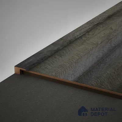 MDF Edge Profile Meriline PM 00547 V | 8 ft x 2 inch x 12 mm | Compatibe for SPC Flooring SP 00076 D