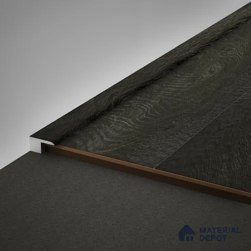 WPC Edge Profile Meriline PM 00548 AX | 8 ft x 2 inch x 12 mm | Compatibe for SPC Flooring SP 00076 E