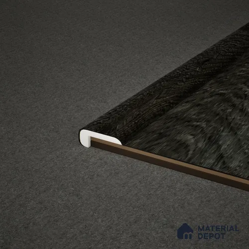 WPC L Profile Meriline PM 00548 BD | 8 ft x 2 inch x 1 inch | Compatibe for SPC Flooring SP 00076 E