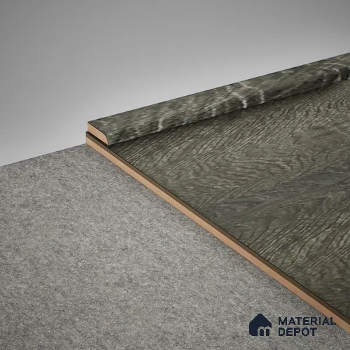 MDF Corner Beading Meriline PM 00548 Q | 8 ft x 12 mm | Compatibe for SPC Flooring SP 00076 E