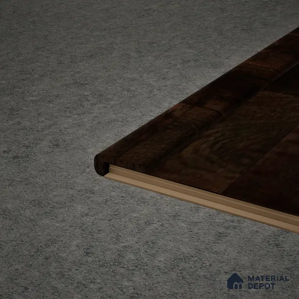 MDF L Profile Meriline PM 00549 AB | 8 ft x 2 inch x 1 inch | Compatibe for SPC Flooring SP 00076 F