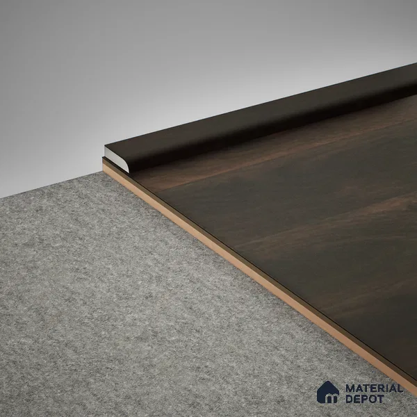 WPC Corner Beading Meriline PM 00549 AS | 8 ft x 12 mm | Compatibe for SPC Flooring SP 00076 F