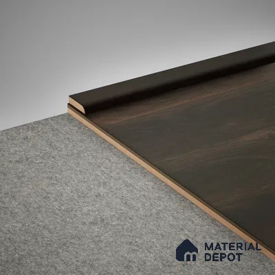 MDF Corner Beading Meriline PM 00549 Q | 8 ft x 12 mm | Compatibe for SPC Flooring SP 00076 F
