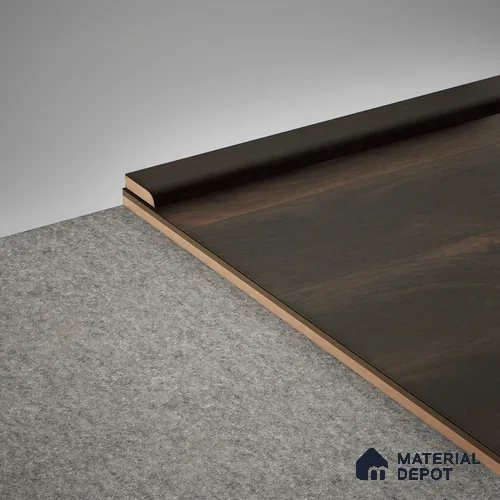 MDF Corner Beading Meriline PM 00549 Q | 8 ft x 12 mm | Compatibe for SPC Flooring SP 00076 F