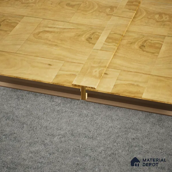 MDF T Profile Meriline PM 00550 U | 8 ft x 2 inch x 16 mm | Compatibe for SPC Flooring SP 00076 G