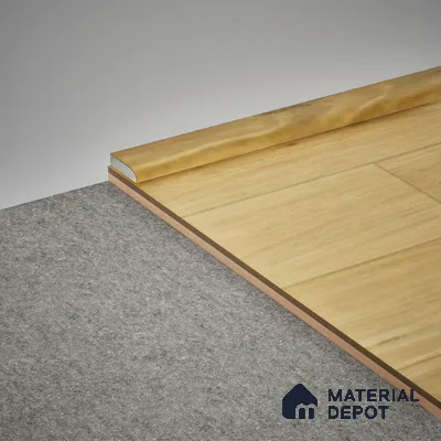 WPC Corner Beading Meriline PM 00550 AT | 8 ft x 18 mm | Compatibe for SPC Flooring SP 00076 G