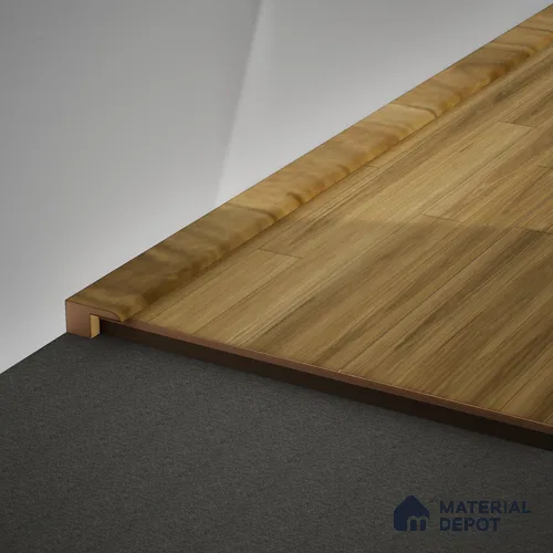WPC T Profile Meriline PM 00550 AW | 8 ft x 2 inch x 16 mm | Compatibe for SPC Flooring SP 00076 G