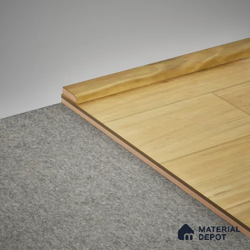 MDF Corner Beading Meriline PM 00550 R | 8 ft x 18 mm | Compatibe for SPC Flooring SP 00076 G