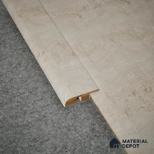 MDF Reducer R Profile Meriline PM 00544 Z | 8 ft x 2 inch x 18 mm | Compatibe for SPC Flooring SP 00076