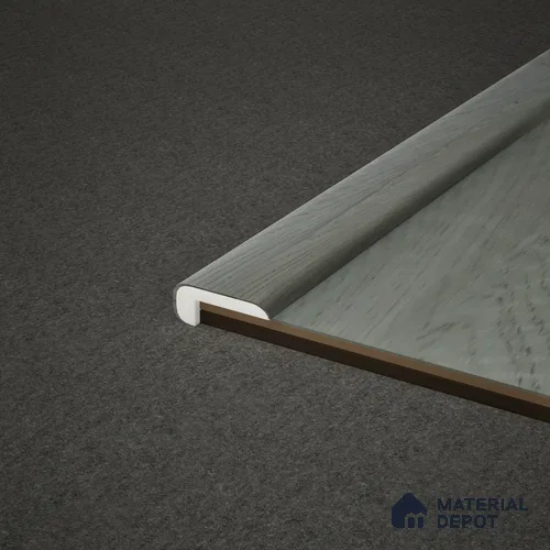 WPC Reducer R Profile Meriline PM 00544 BC | 8 ft x 2 inch x 16 mm | Compatibe for SPC Flooring SP 00076