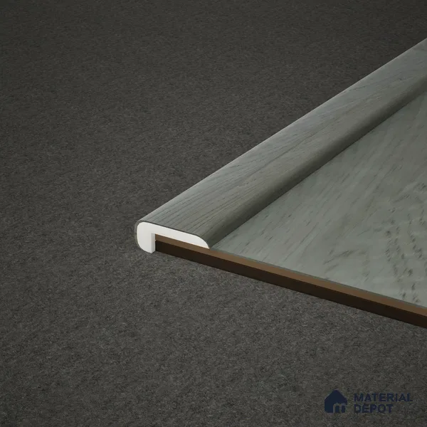 WPC L Profile Meriline PM 00544 BD | 8 ft x 2 inch x 1 inch | Compatibe for SPC Flooring SP 00076