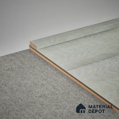 MDF Corner Beading Meriline PM 00544 R | 8 ft x 18 mm | Compatibe for SPC Flooring SP 00076
