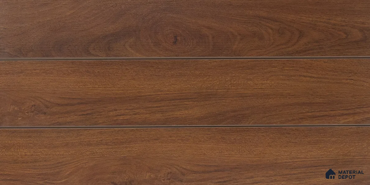 HDF Laminate Wood Floor Embossed Finish Herringbone LF 00295 | 2 ft x 4 inch x 8 mm | AC4 Grade | Type A | Single Click Lock | U Groove | Suitable for Flooring, Living Room, Bedroom