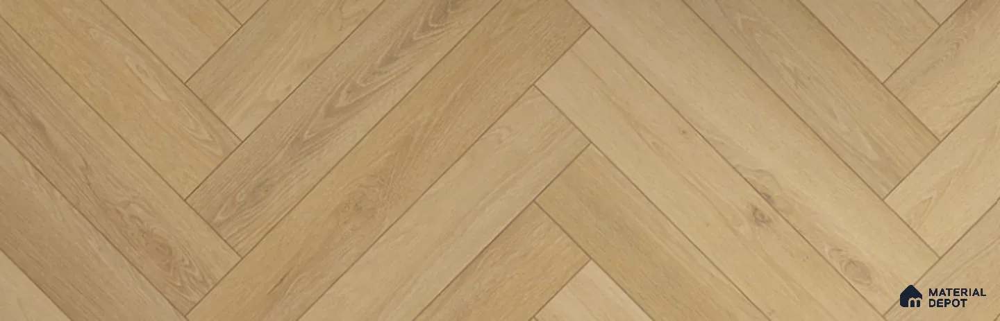 Hybrid HDF Laminate Wood Floor AC5 Grade LF 00362 B Velora Golden Whisper 24 x 4 inch (600x100 mm) - 8.3 mm | 100 HRS Spill Proof | EIR Surface | Anti Static and Stain Resistant | 0.5 mm Small V Groove | Uniclic