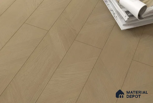 Laminate Wood Floor AC5 Grade LF 00359 F Espresso Echo 48 x 8 inch (1216x195 mm) - 8 mm | 0.5 mm V Groove | Real Wood Touch Surface | Uniclic Installation