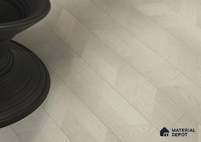 Laminate Wood Floor AC5 Grade LF 00359 B Obsidian Pulse 48 x 8 inch (1216x195 mm) - 8 mm | 0.5 mm V Groove | Real Wood Touch Surface | Uniclic Installation