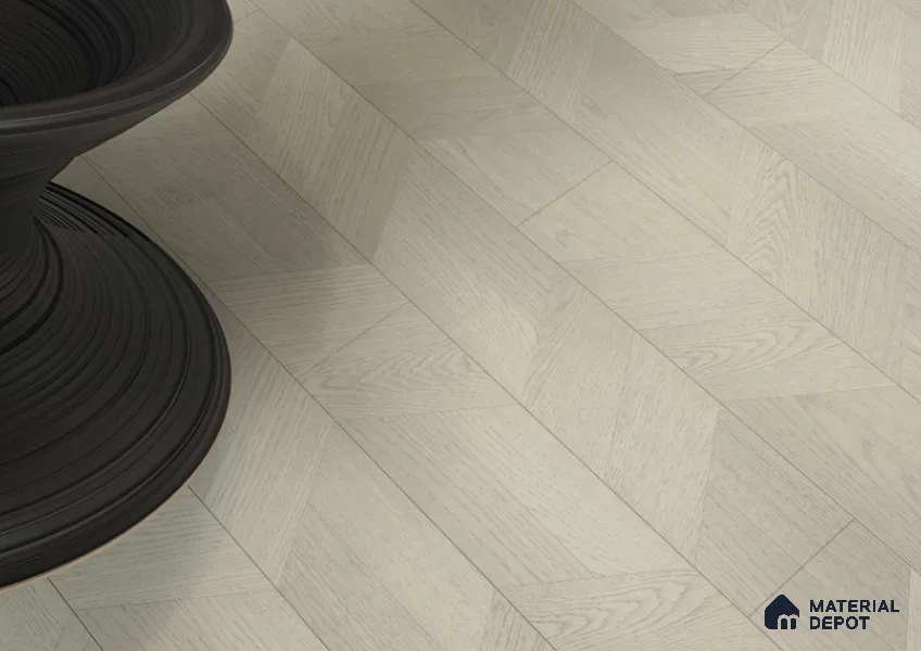 Laminate Wood Floor AC5 Grade LF 00359 B Obsidian Pulse 48 x 8 inch (1216x195 mm) - 8 mm | 0.5 mm V Groove | Real Wood Touch Surface | Uniclic Installation