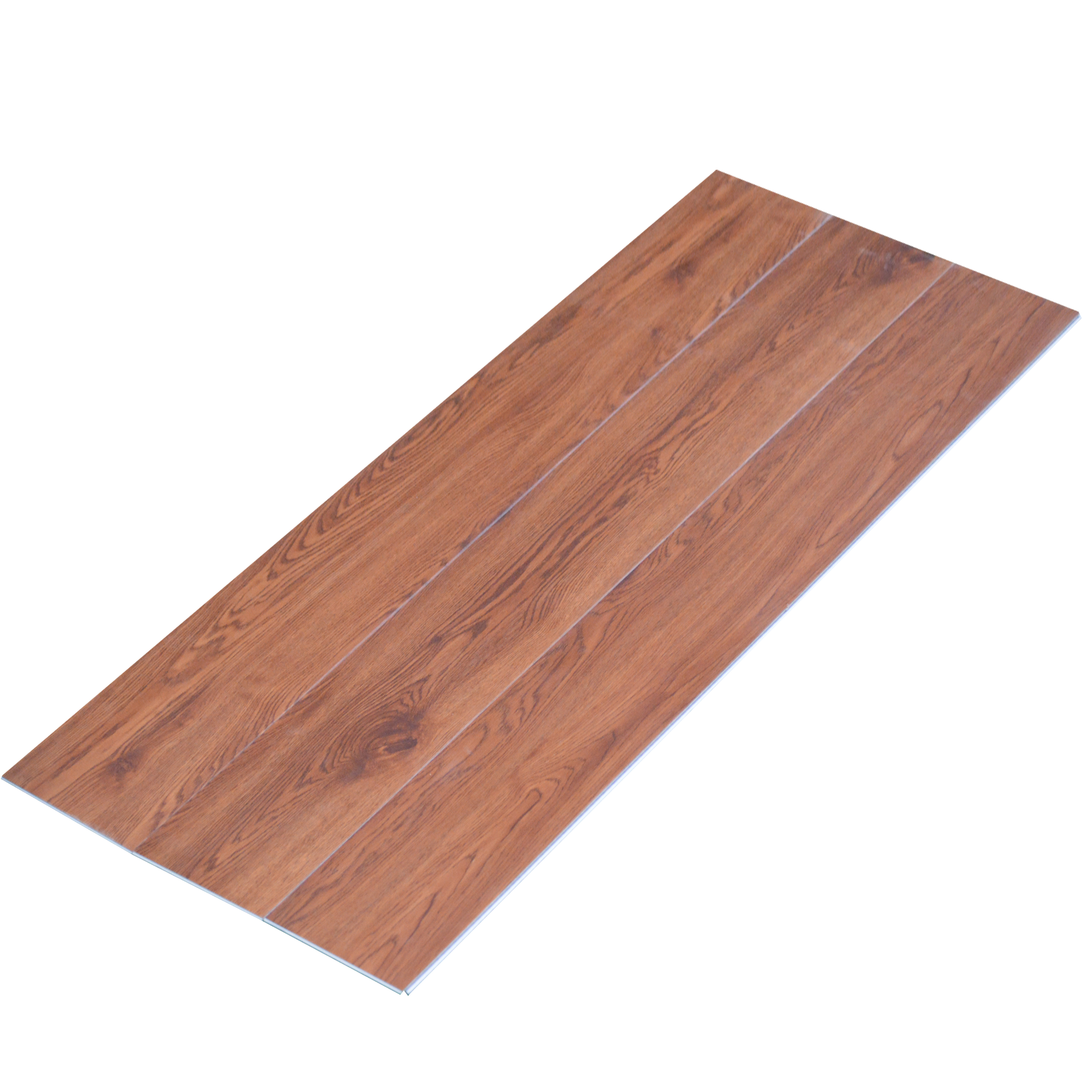 SPC Floor Mahogany Texture Finish Stone Core SP 00070 | 4 ft x 7.2 inch x 6.5 mm | Wear Layer: 0.5 mm | UV Coated | Waterproof | Anti Skid | Unilin Click | Fire Proof | Suitable for Flooring, Living Room, Bedroom