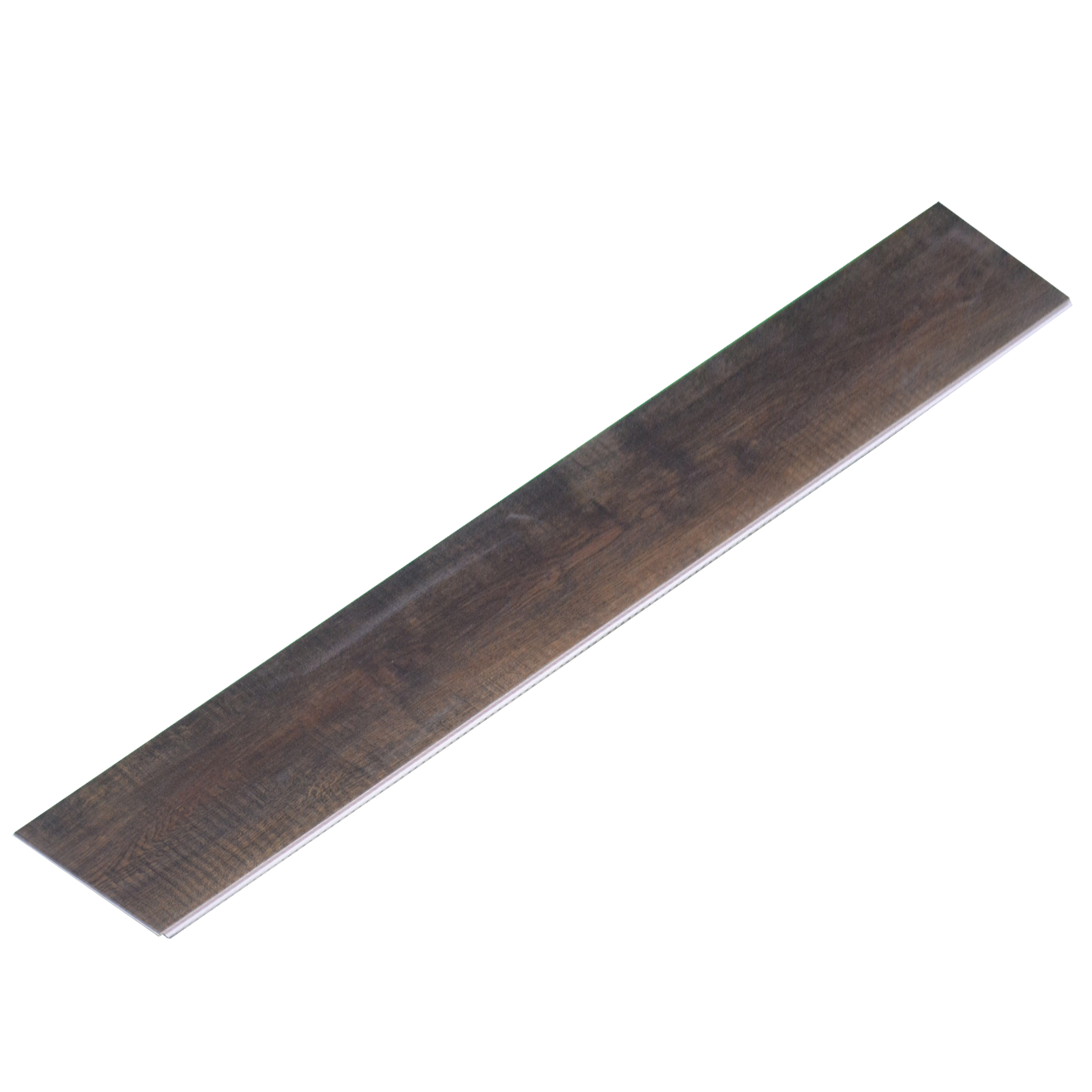 Burnt Hickory Dark Wood Look 4 ft x 7.2 inch - 6.5 mm SPC Flooring | SP 00069 | 10-Year Residential Warranty Click-Lock DIY Installation | Suitable For Kitchen, Living Room & Bedroom