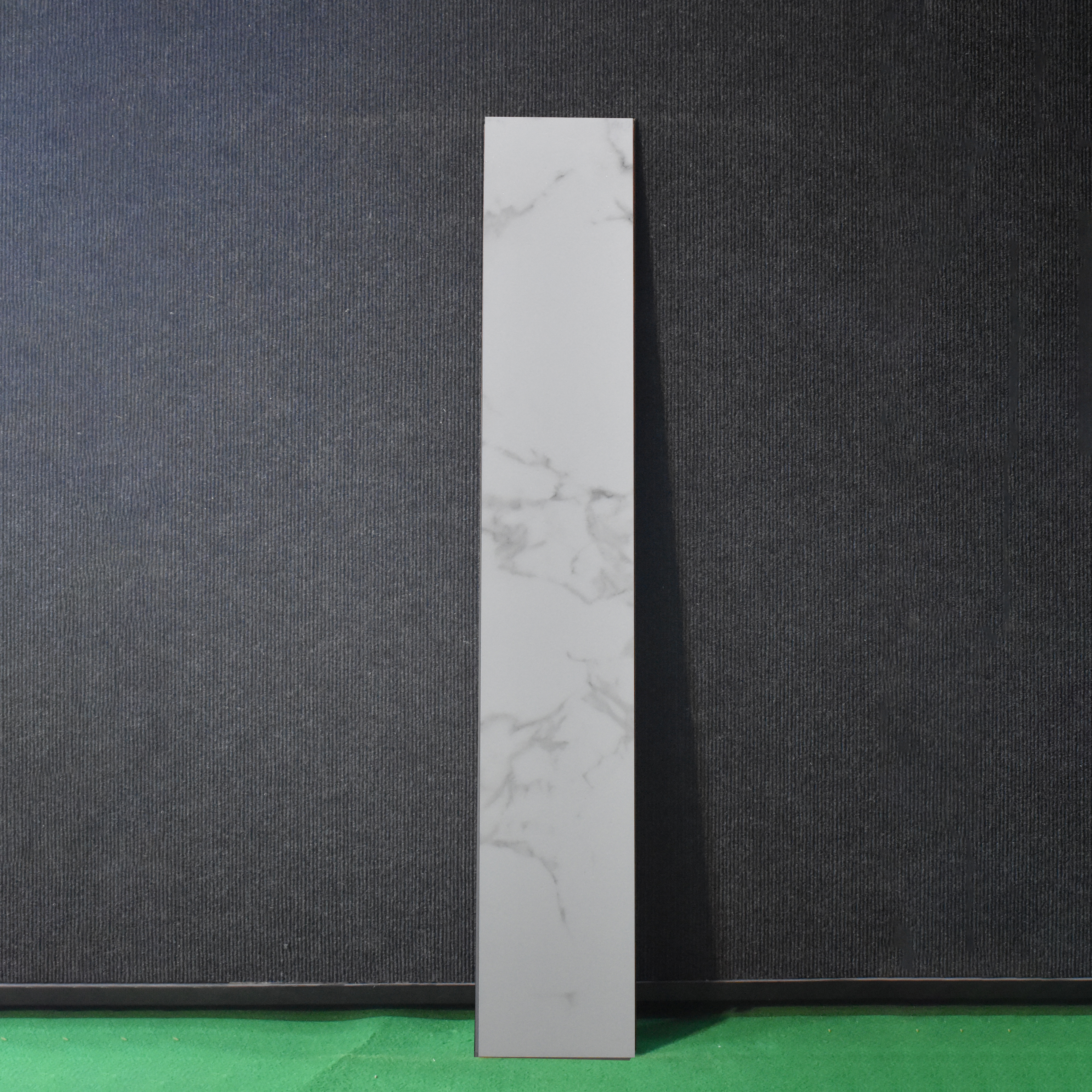 Tumbled Carrara Marble Look 4 ft x 7.2 inch - 6.5 mm SPC Flooring | SP 00066 | 10-Year Residential Warranty Click-Lock DIY Installation | Suitable For Kitchen, Living Room & Bedroom
