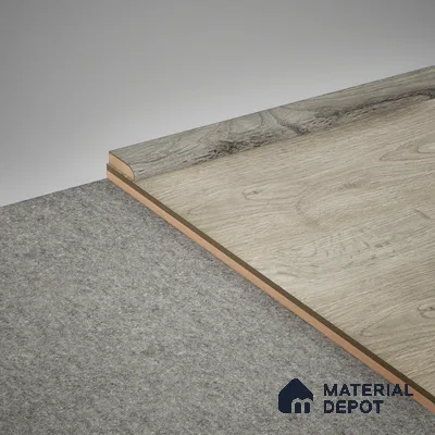 MDF Corner Beading Profile Impulse PM 00460 | 8 ft Length | Compatible for Laminate Wood Floor LF 00303 G