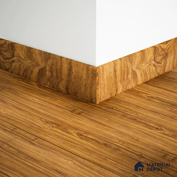 MDF Skirting  TF 00450 D | 8 ft x 2.5 Inch | Compatible for Laminate Wood Floor SP 00078
