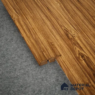 MDF Reducer R Profile  TF 00461 L | 8 ft x 12 mm x 12 mm | Compatible for Laminate Wood Floor SP 00088