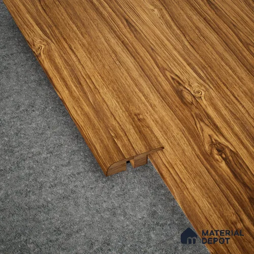 MDF Reducer R Profile  TF 00449 L | 8 ft x 12 mm x 12 mm | Compatible for Laminate Wood Floor SP 00077