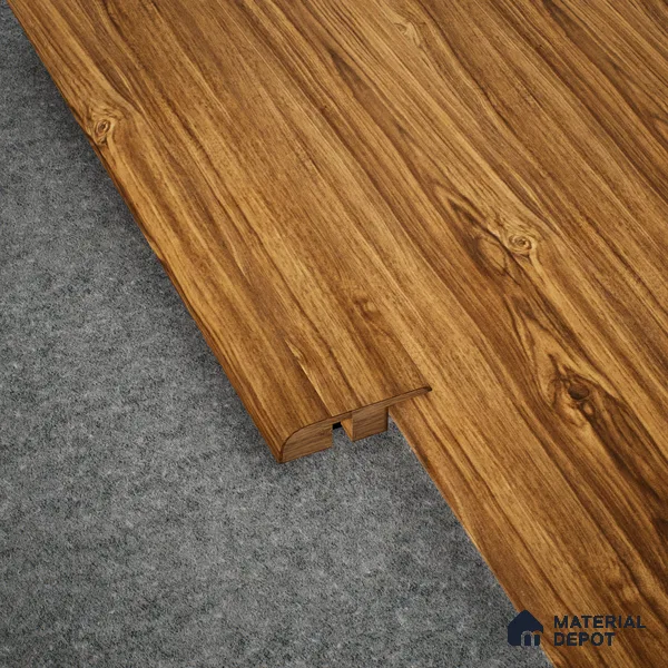 MDF Reducer R Profile  TF 00468 N | 8 ft x 18 mm x 12 mm | Compatible for Laminate Wood Floor LF 00302 E