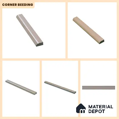MDF Corner Beading Profile Evoke TF 00300 C | 8 ft x 25 mm x 12 mm | Compatible for Laminate Wood Floor LF 00339 E