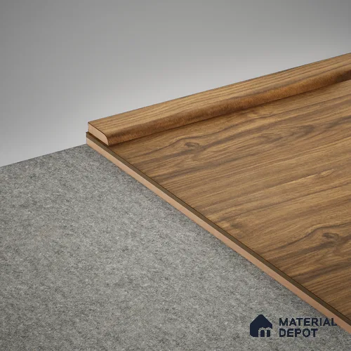 MDF Corner Beading Profile TF 00462 | 8 ft x 12 mm x 12 mm | Compatible for Laminate Wood Floor SP 00089