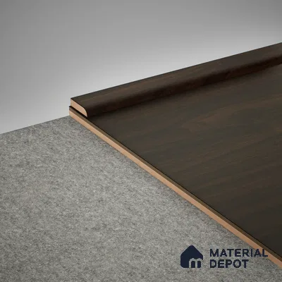 MDF Corner Beading Profile Aristo PM 00356 B | 8 ft x 18 mm x 12 mm | Compatible for Laminate Wood Floor LF 00243