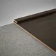 A close-up of a MDF Corner Beading Profile Aristo PM 00356 B | 8 ft x 18 mm x 12 mm | Compatible for Laminate Wood Floor LF 00243 available at Material Depot in Bangalore