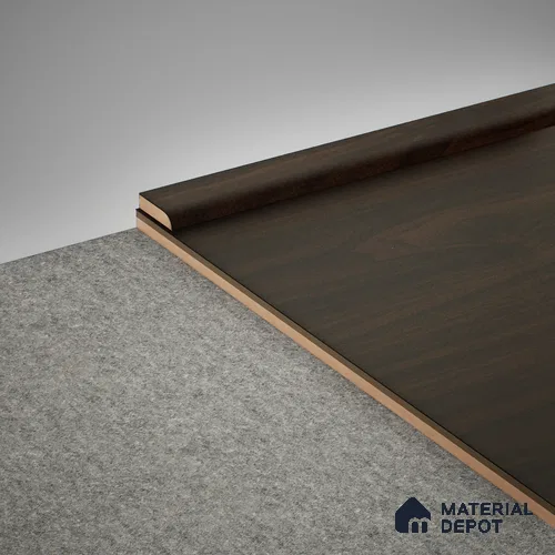 MDF Corner Beading Profile Aristo PM 00356 C | 8 ft x 25 mm x 12 mm | Compatible for Laminate Wood Floor LF 00243