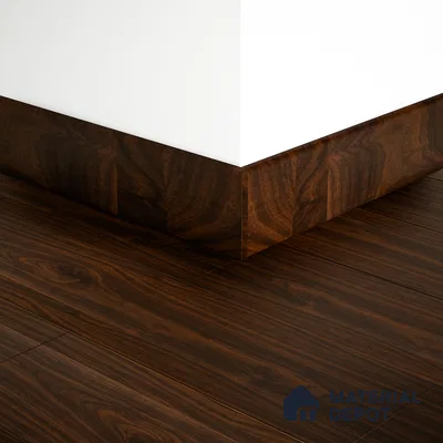 MDF Skirting Aristo PM 00356 F | 8 ft x 3.5 Inch | Compatible for Laminate Wood Floor LF 00243