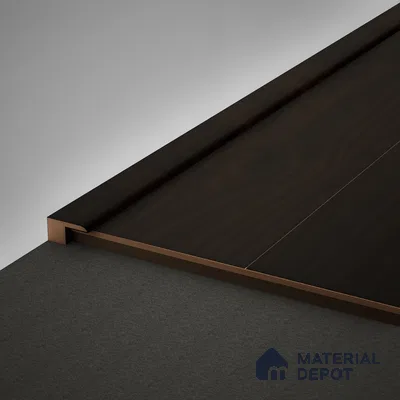 MDF Edge Profile Aristo PM 00356 T | 8 ft x 18 mm x 12 mm | Compatible for Laminate Wood Floor LF 00243